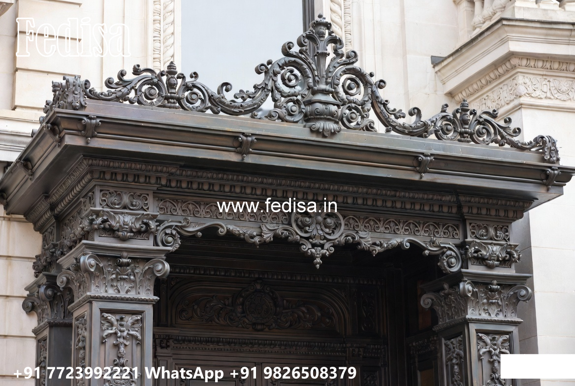 House Elevation Iron Design with Artistic Luxury Appeal No-3330