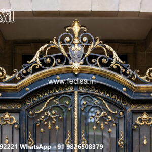 House Elevation Iron Design with Attractive Artistic Finish No-3336