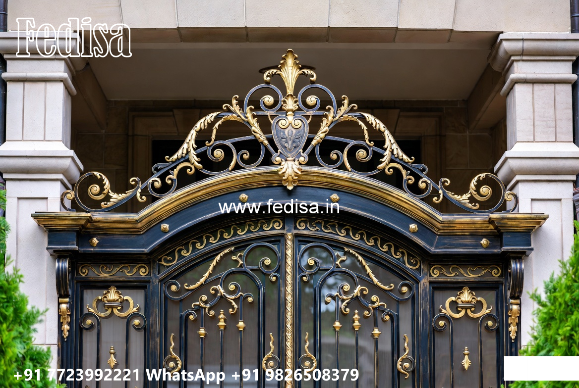 House Elevation Iron Design with Attractive Artistic Finish No-3336