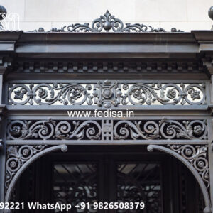 Modern House Front Iron Wall Concepts No-3352