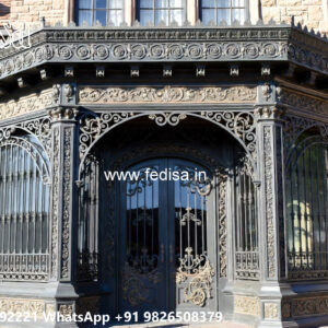 Luxury House Front Iron Decorative Beauty No-3356