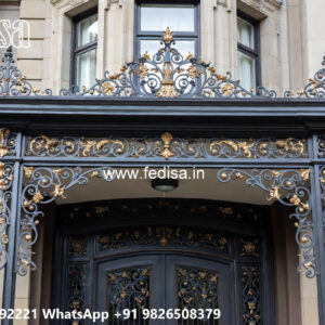 Luxury House Front Iron Art Inspirations No-3368