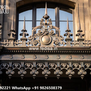 House Elevation Iron Design with Stylish Architectural Beauty No. 3400