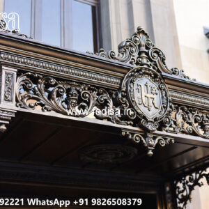 Modern House Front Iron Mesh Concepts No-3404