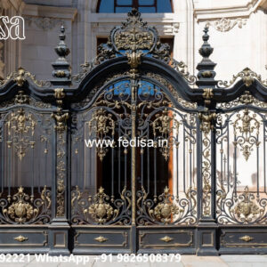Modern House Exterior Iron Geometric Inspirations No-3425