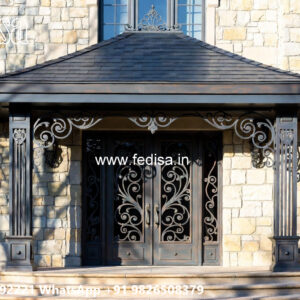 Elegant Iron House Exterior Decorative Concepts No-3455