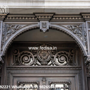 House Elevation Iron Design with Stylish Artistic Appeal No-3456