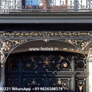 Luxury Exterior Iron Decorative House Design No-3481