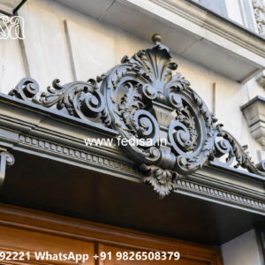 Contemporary House Front Iron Artistic Ideas No-3482
