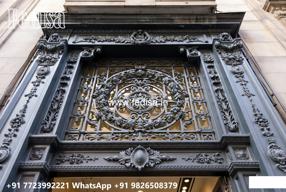 Modern Exterior Iron House Front Beauty No-3490