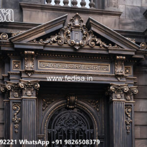 Contemporary Luxury House Front Iron Concepts No-3493
