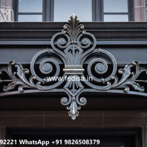 House Elevation Iron Design with Premium Artistic Detailing No-3495