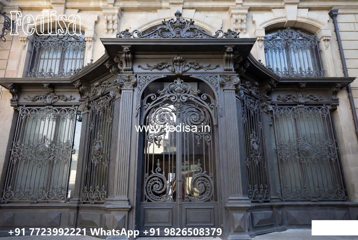 Luxury Villa Exterior Iron Design Ideas No-3508