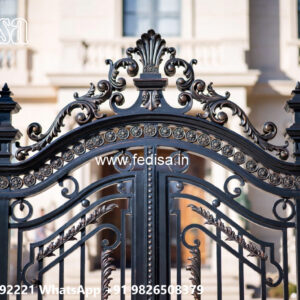 Beautiful Villa Elevation Iron Design Concepts No-3510