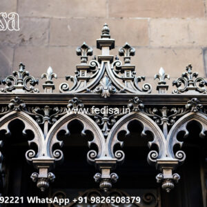 Decorative Villa Elevation Iron Work Ideas No-3516