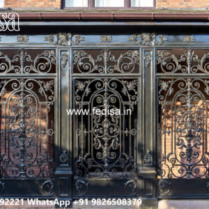 Stylish Villa Exterior Iron Design Inspirations No-3517