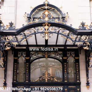 Luxury Villa Elevation Iron Decorative Panels No-3519