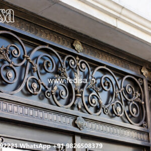 Premium Iron Wall Design for Villa Exterior No-3538