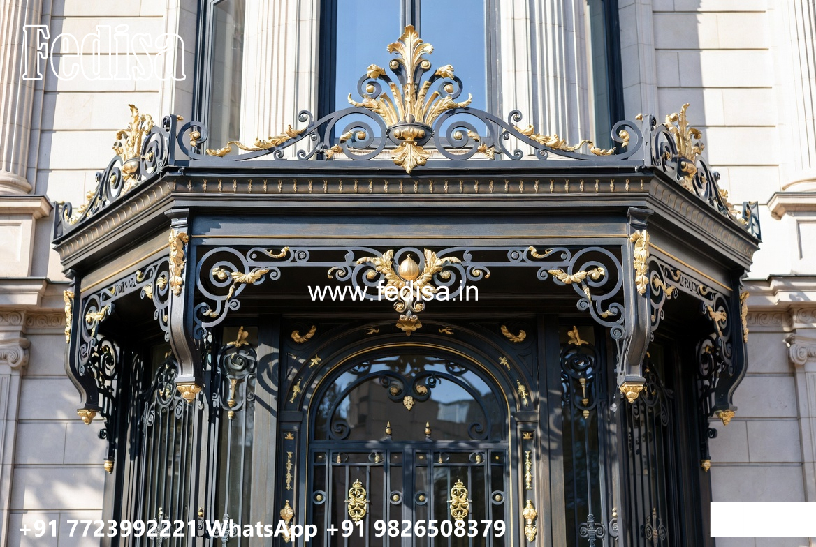 Decorative Iron Wall Design for Villas No-3555