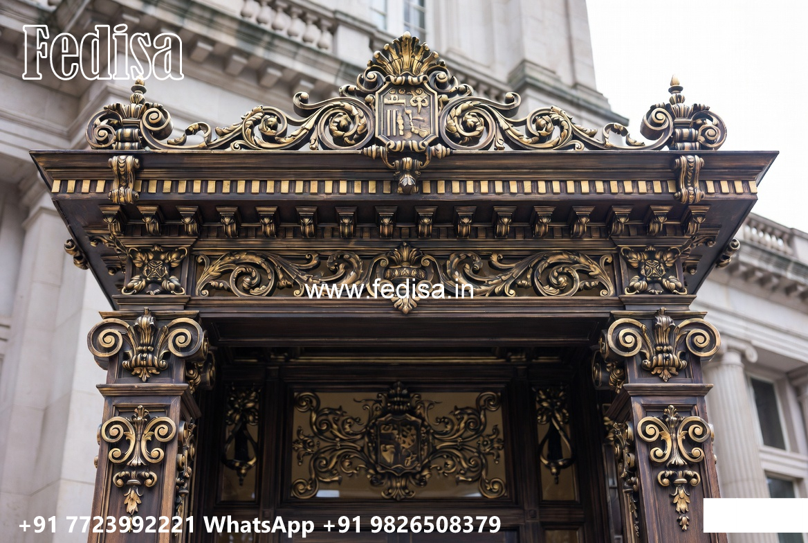 Premium Villa Exterior Iron Feature Panels No-3587