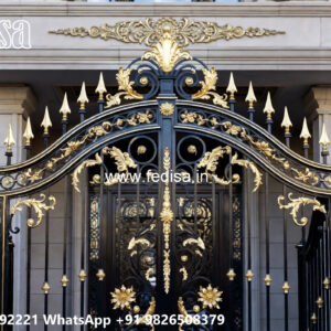 Stylish Villa Front Iron Exterior Inspirations No-3597