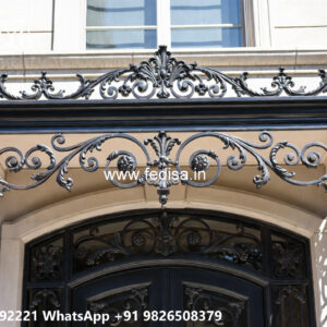 Decorative Iron Exterior House Design for Villas No-3606