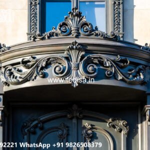Modern Villa Elevation Iron Structural Concepts No-3622