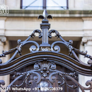 Elegant Villa Exterior Iron Mesh Inspirations No-3636