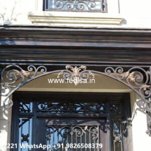 Villa Elevation Iron Design with Stylish Decorative Appeal No-3644