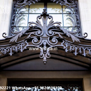 Luxury Villa Elevation Iron Decorative Framework No-3650
