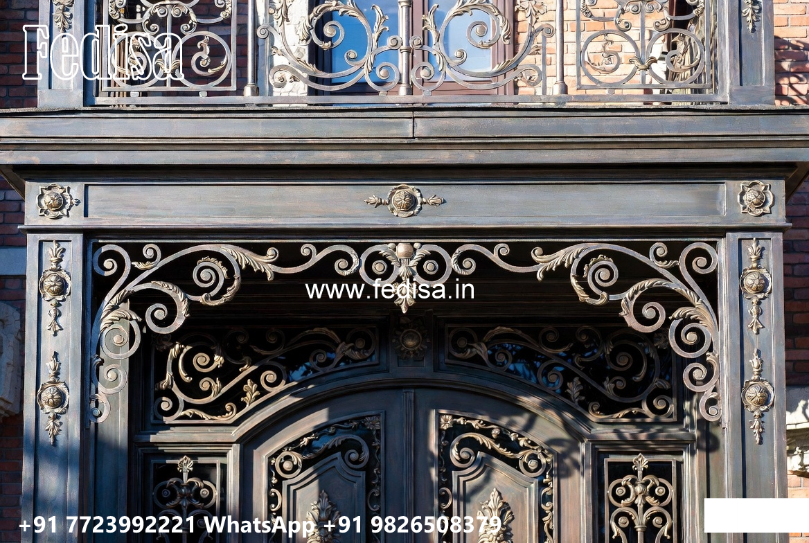 Decorative Villa Front Iron Exterior Concepts No-3655