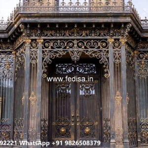 Luxury Villa Elevation Iron Decorative Panels No-3663