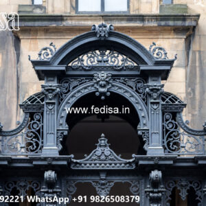 Premium Villa Exterior Iron Decorative Framework No-3676