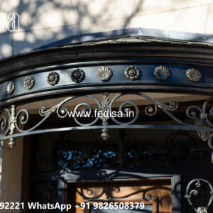Decorative Iron Exterior Wall Concepts for Villas No-3680