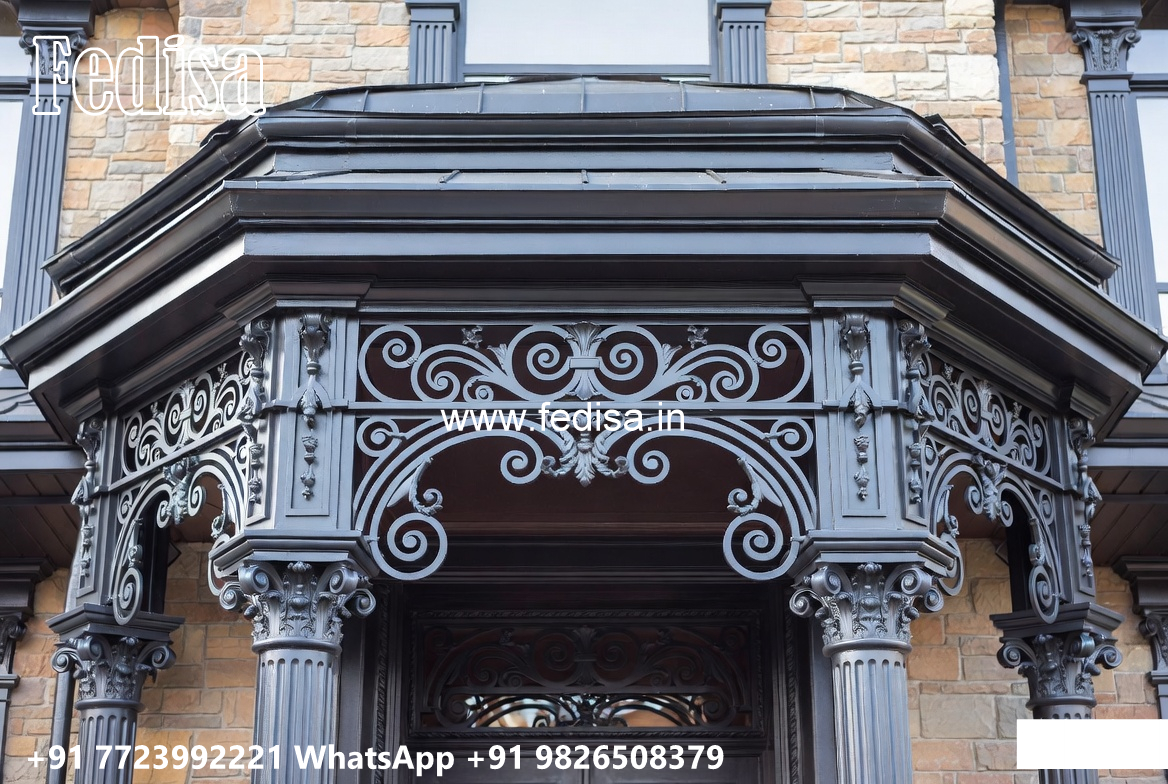 Villa Elevation Iron Design with Stylish Premium Appeal No-3689