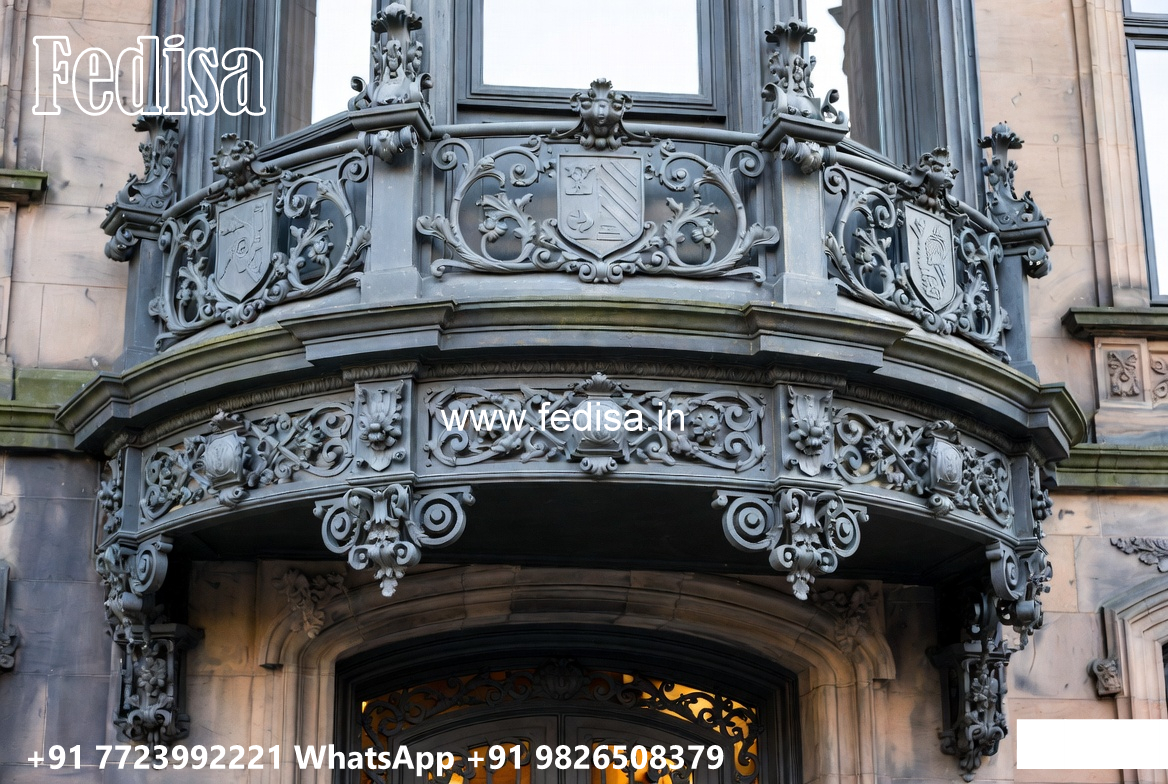 Premium Villa Exterior Iron Structural Inspirations No-3691