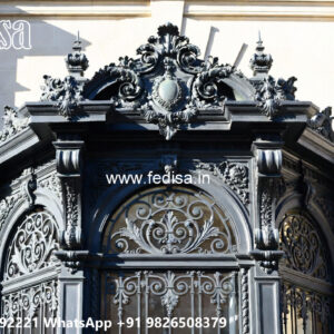 Luxury Villa Elevation Iron Decorative Concepts No-3692