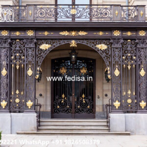 Attractive Villa Front Iron Structural Beauty No-3699
