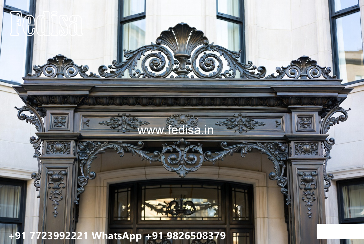 Luxury Decorative Iron Feature Wall for Villas No-3732