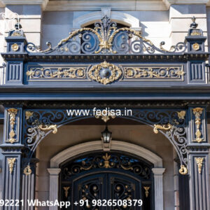 Elegant Modern Iron Design for Villa Exterior No-3745