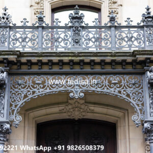 Decorative Iron Exterior Wall Inspirations for Villas No-3746