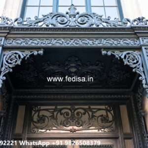 Attractive Modern Villa Front Iron Inspirations No-3758