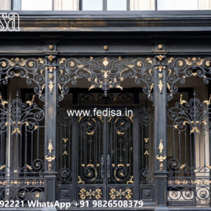 Villa Elevation Iron Design with Premium Decorative Appeal No-3764