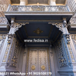 Modern Villa Front Iron Balcony Inspirations No-3771