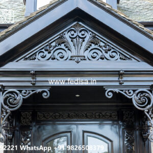 Luxury Villa Elevation Iron Front Concepts No-3773