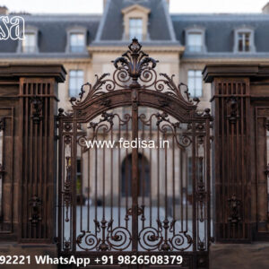 Elegant Modern Villa Exterior Iron Panels No-3787