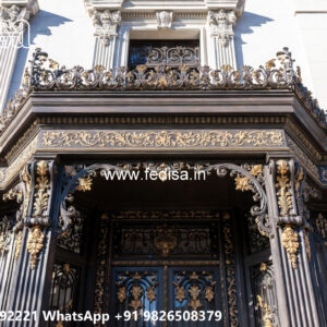 Luxury Villa Exterior Iron Framework Inspirations No-3797