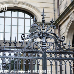 Modern Villa Exterior Iron Structural Inspirations No-3816