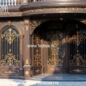 Modern Villa Exterior Iron Balcony Concepts No-3829