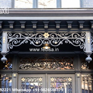 Attractive Villa Front Iron Cladding Concepts No. 3842